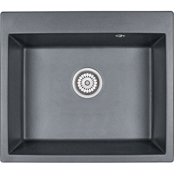 Кухонная мойка GRANULA GR-6001 шварц (черный металлик) 6001 SHBAPC